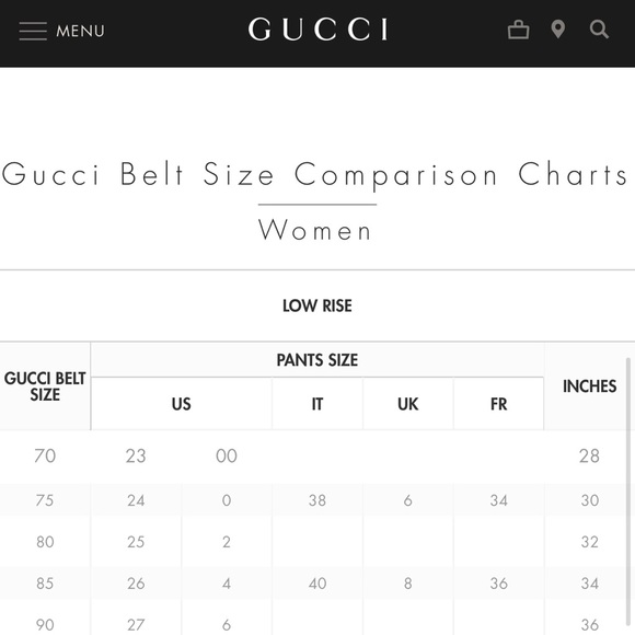 Chart Gucci Size 80 Belt Chart Gucci Belt Cm Size Women Gucci Belt